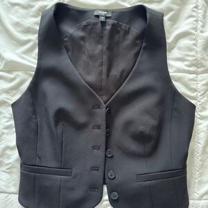 EXPRESS Editor Button Front Black Vest